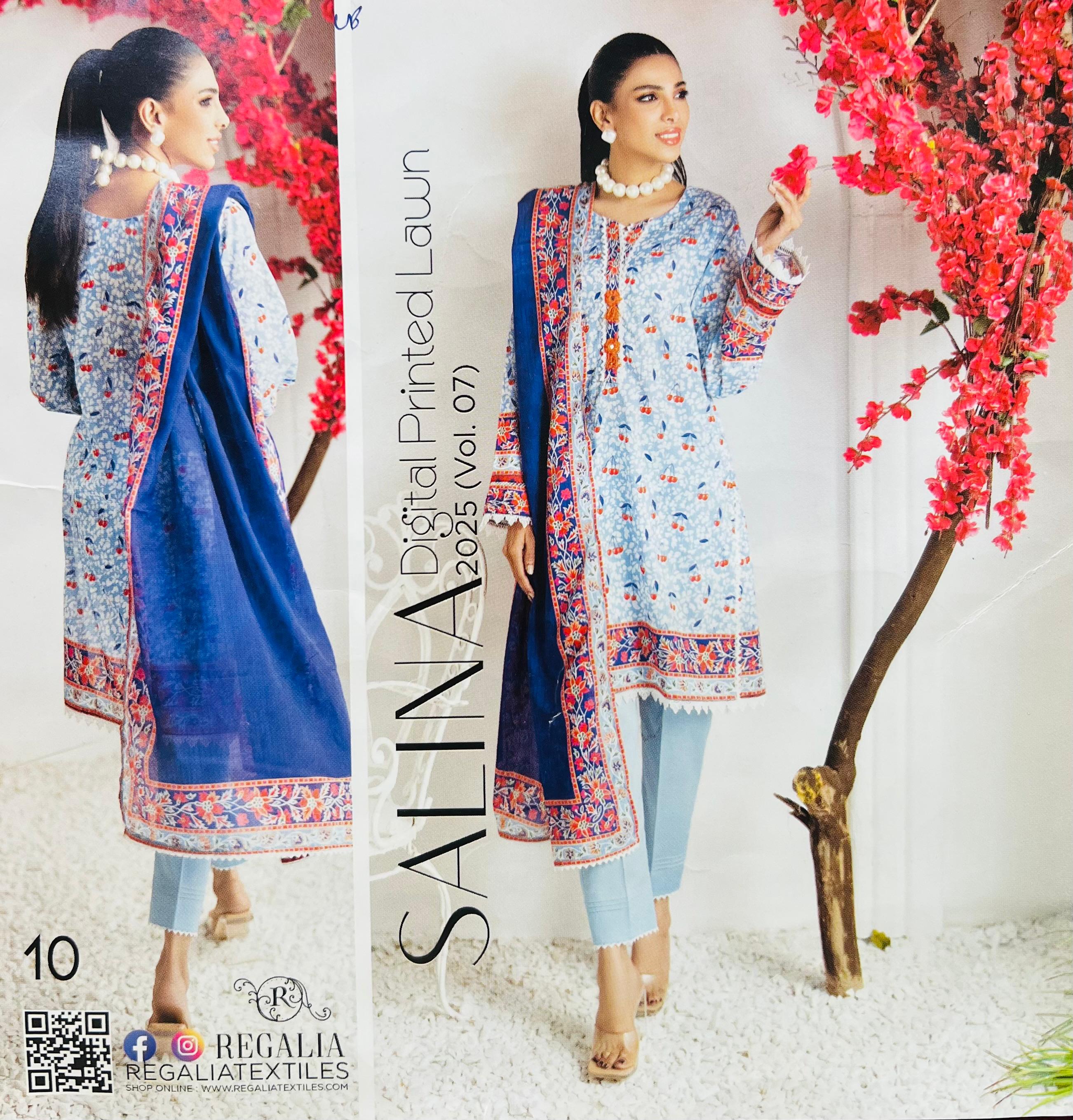 Salina By Regalia 3PC Lawn (03)