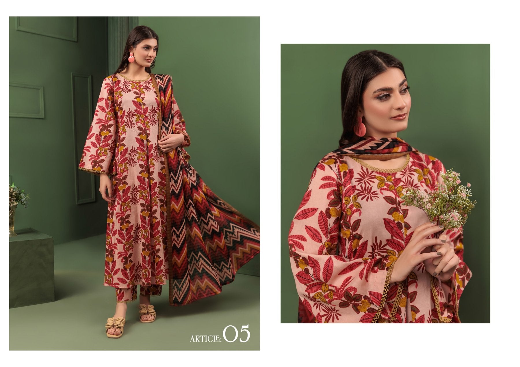 OMANG DIGITAL PRINT 3PC LAWN